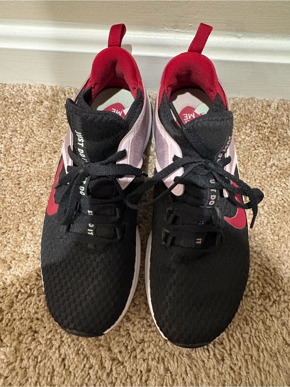 Nike Air Max Bella TR 2 Black Pink Training Sneakers Size 7